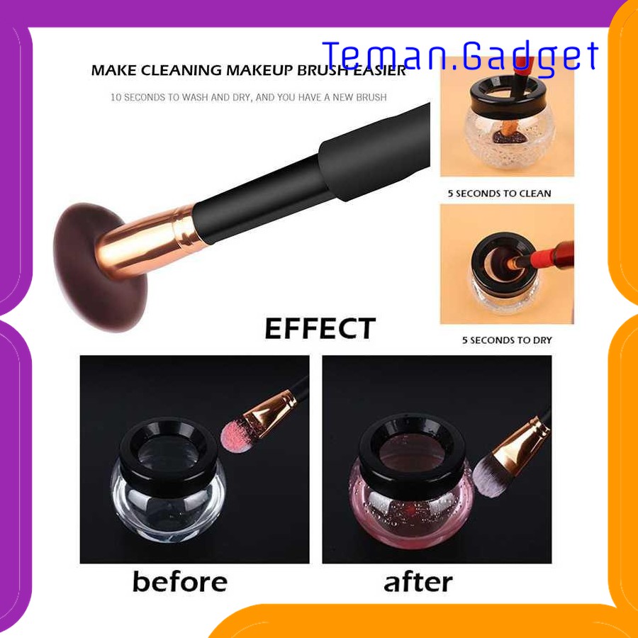 TC-FE020 BOBOSU PEMBERSIH KUAS MAKEUP ELEKTRIK BRUSH CLEANER DRYER TOOL - HZJ01