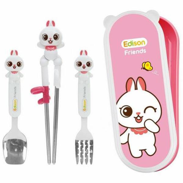 Edison Chopstick Spoon Fork Case Set