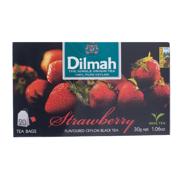 

Dilmah Teh Hitam Dengan Rasa Strawberry 30 g