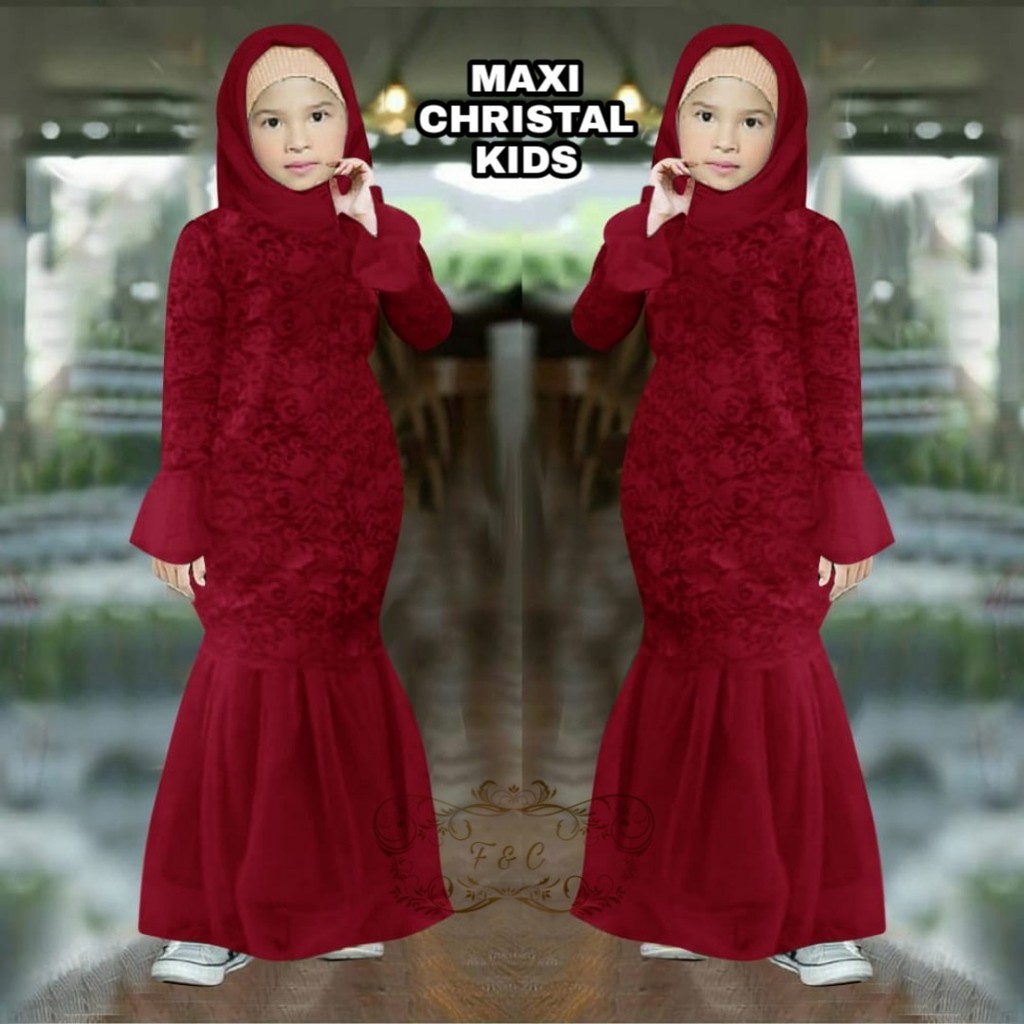 MAXI CHRISTALIA KID / BAJU MUSLIM ANAK