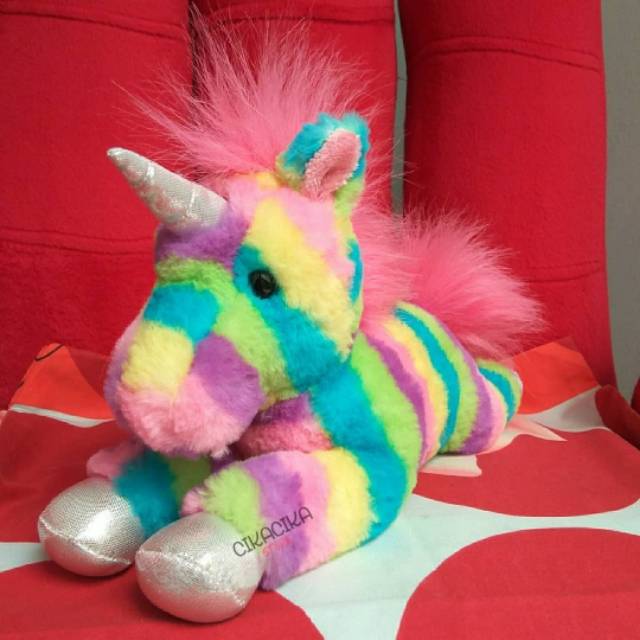 Boneka Unicorn Rainbow