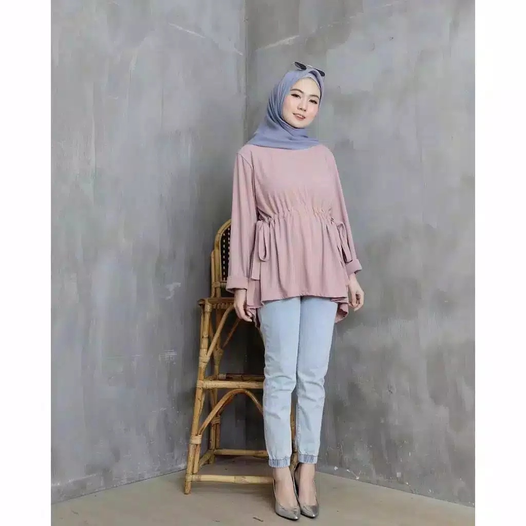 NATALIA BLOUSE/blouse wanita/tunik/cardigan wanita/baju atasan wanita/terbaru