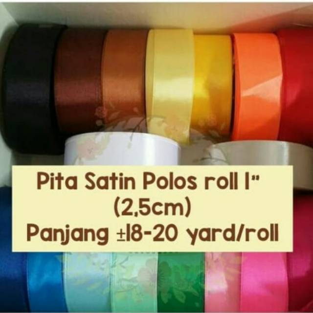 

Pitasatin polos 2,5cm (1")