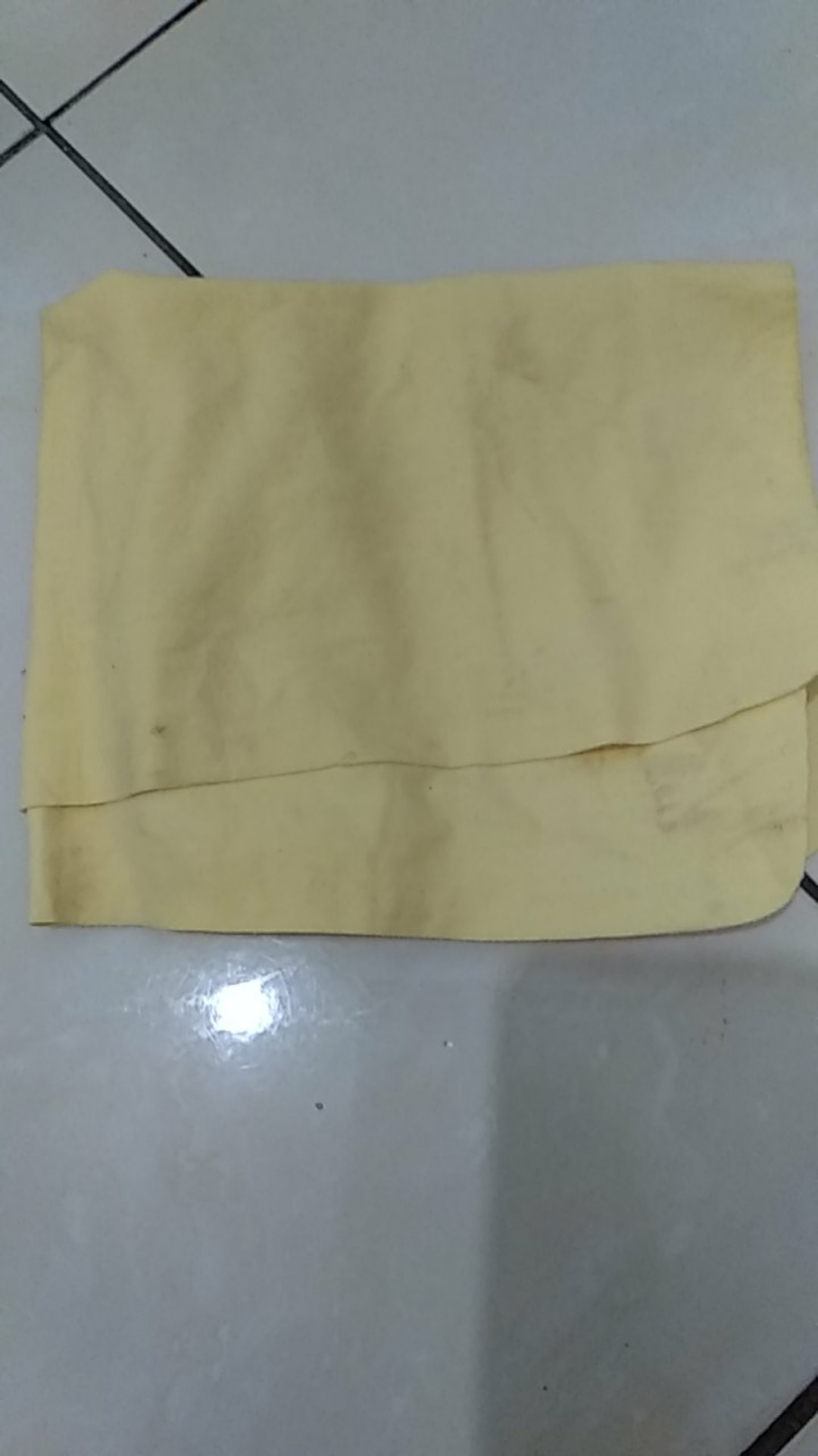 [tebal] Kain Lap Chamois Kanebo Jumbo Besar Berserat 43 X 32 Cm Serap Tinggi