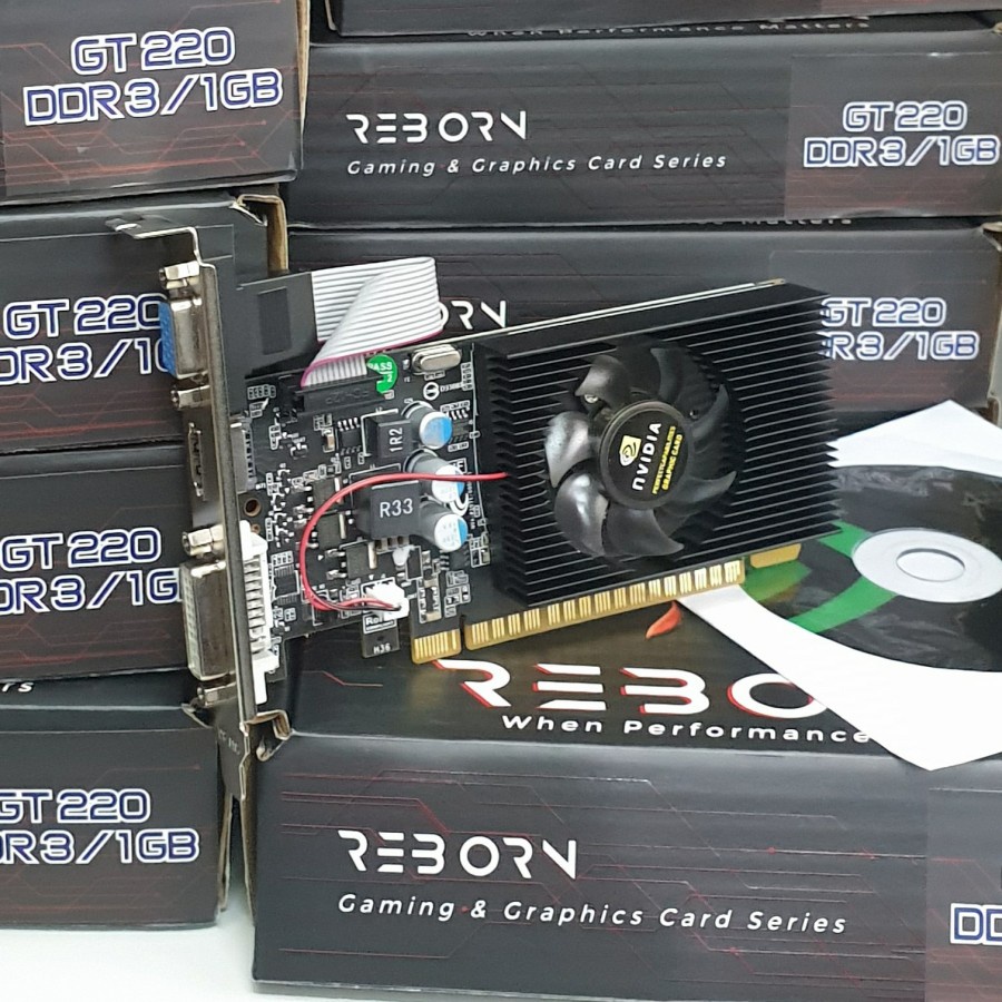 VGA Card Reborn Nvidia G210 1 GB 64 bit PCI E Murah Garansi 1tahun