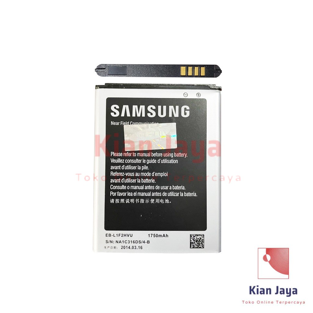 Baterai Samsung Ativ S I8750 Galaxy Nexus I9250 Original OEM Batre Batrai Battery Hp EB-L1F2HVUOri