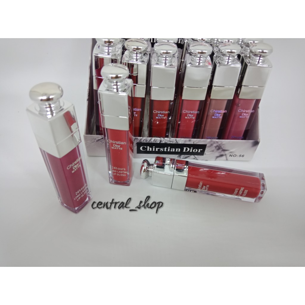Christian dior no 56 long uasting matte lip gloss 24 hours  lip cream