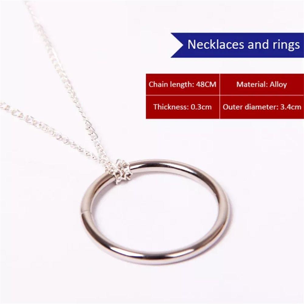 Lanfy Cincin Ajaib Street Trick Magican Hadiah Mainan Anak Untuk Anak Mainan Puzzle Alat Peraga Sulap Cincin Simpul Logam