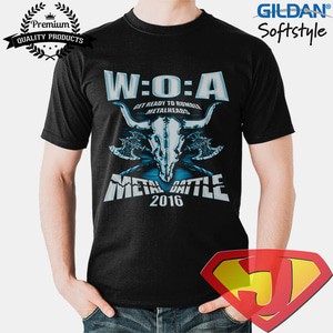 Kaos Metal Pria /  Original Gildan - Wacken Open Air Festival