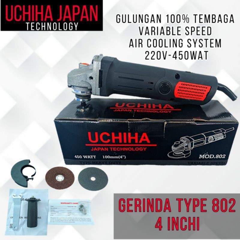 promo Mesin Gerinda Uchiha 802 Japan Variable Speed Grinder Gurinda Poles barang import terlaris ter