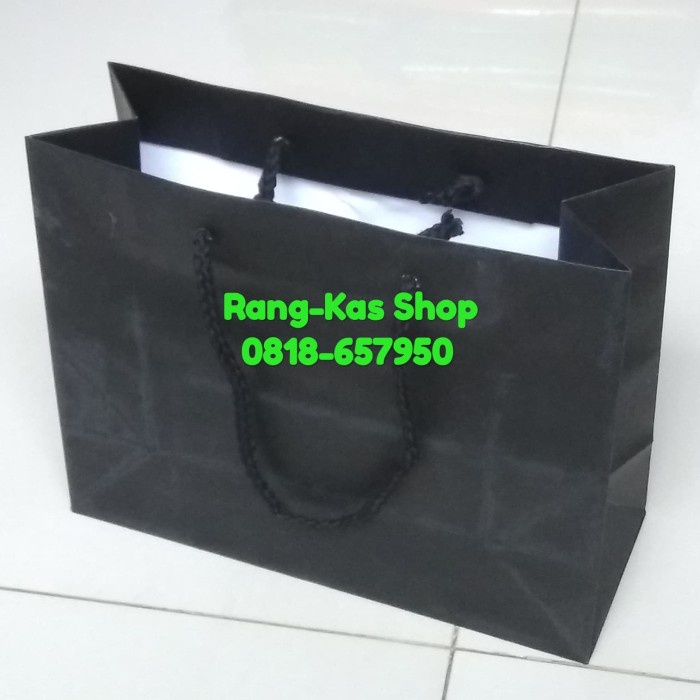 

READY COD Paperbag Hitam Buku Landscape artpaper GRATIS ONGKIR