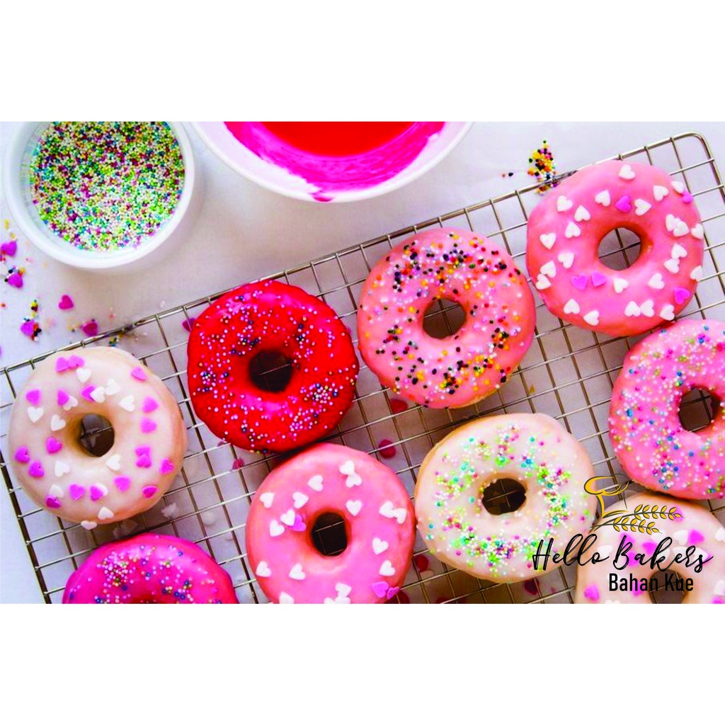 

GLAZE COLATTA STRAWBERRY 250GR/DONAT GLAZE/COLATTA GLAZE/STRAWBERRY GLAZE/GLAZE