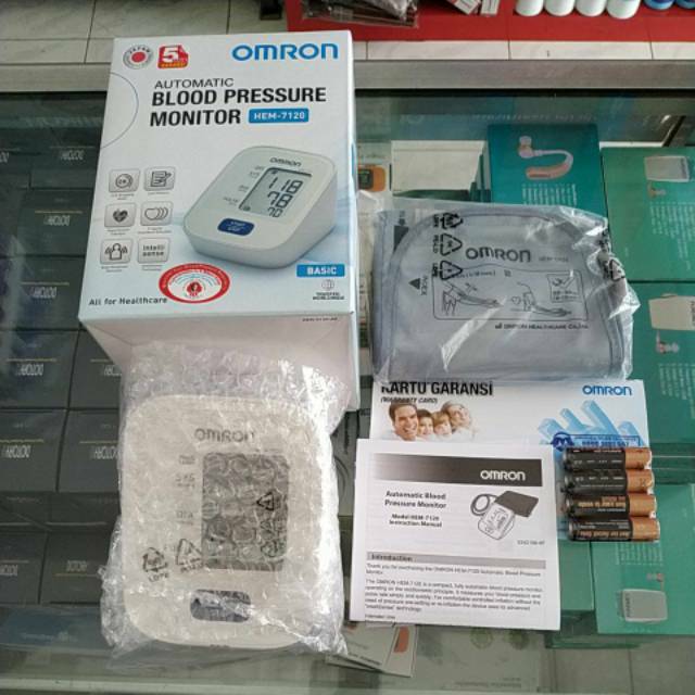 Ready stok!! Tensi Digital Omron Hem -  7142T1 TANPA ADAPTOR / tensimeter digital omron / Omron 7120 / HEM-7142T1