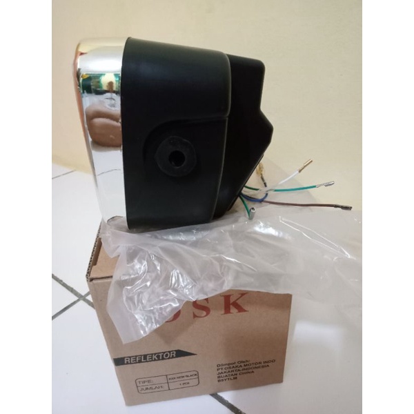 LAMPU REFLEKTOR LAMPU DEPAN OVAL RX KING RXK RXS SCORPIO