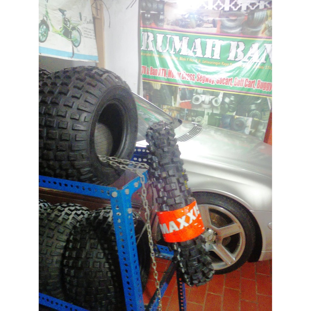 Ban Luar Motor Cross Trail Ukuran 90 100 16 Merk Maxxis M 7305