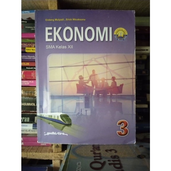buku ekonomi kelas 12/XII/3 sma/ ma Yudistira revisi