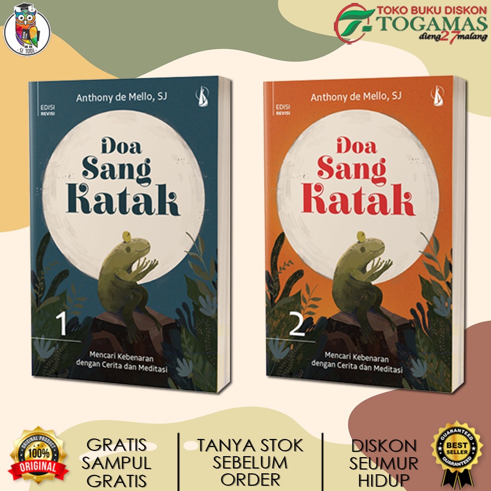 DOA SANG KATAK 1 &amp; 2 ED. REVISI KARYA ANTHONY DE MELLO