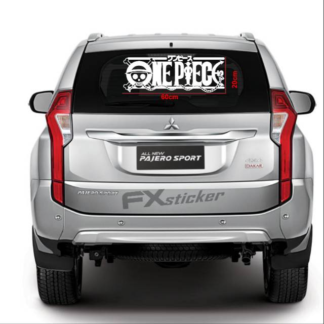 

Cutiing sticker, stiker tulisan one piece