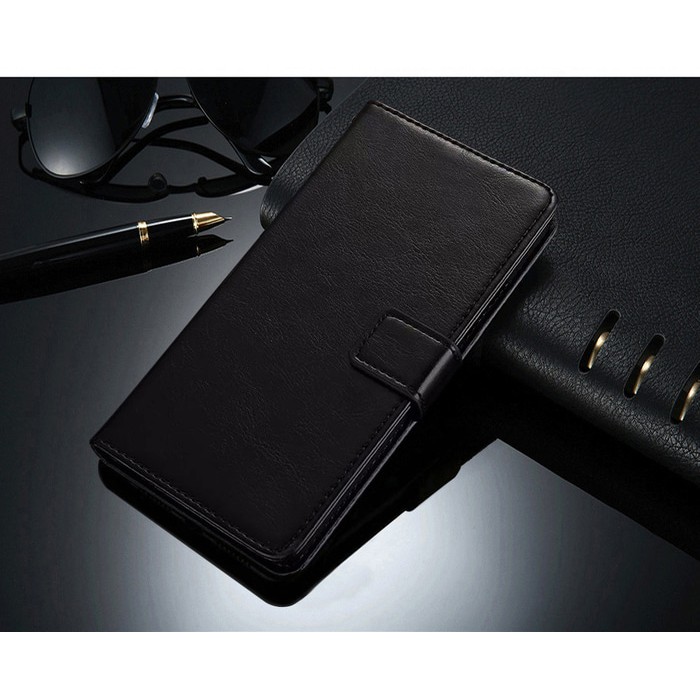 LEATHER CASE LG G5 LG G6 LG Q6 FLIP COVER WALLET CASING DOMPET KULIT