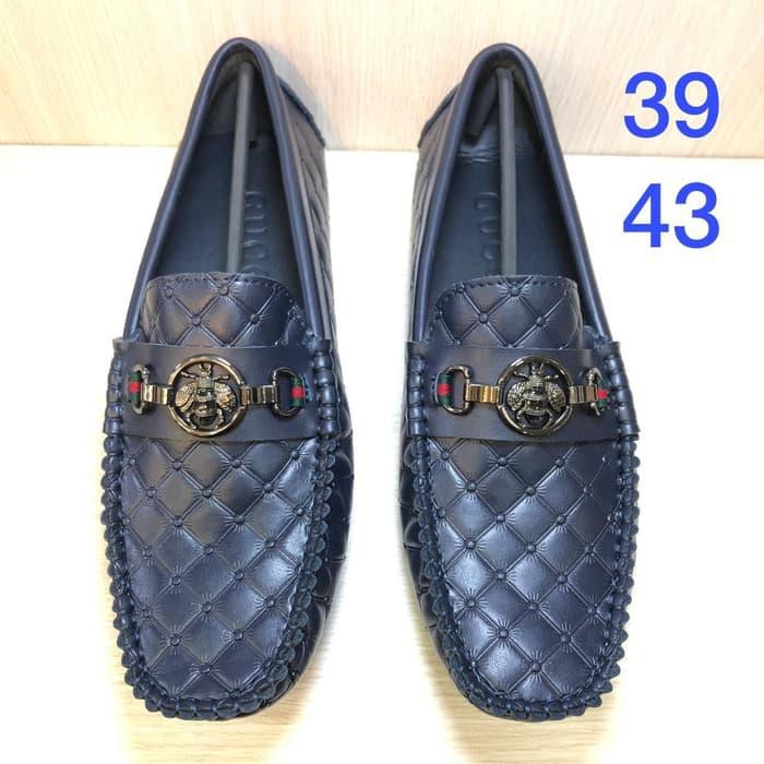  loafer pria  Sale Sepatu  Loafer Pria  GUCCI  KULIT ASLI 