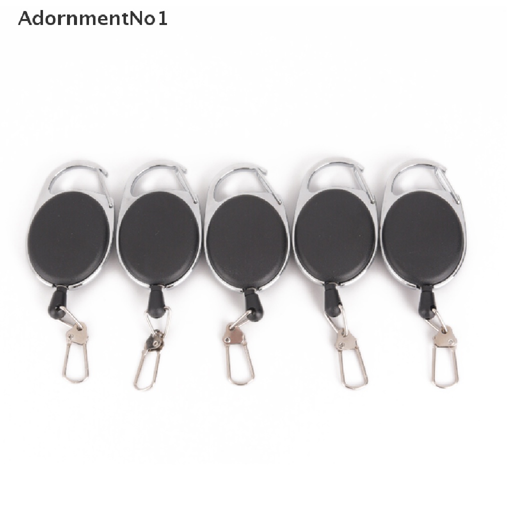 (AdornmentNo1) Gantungan Kunci Retractable Bahan Baja Untuk Outdoor