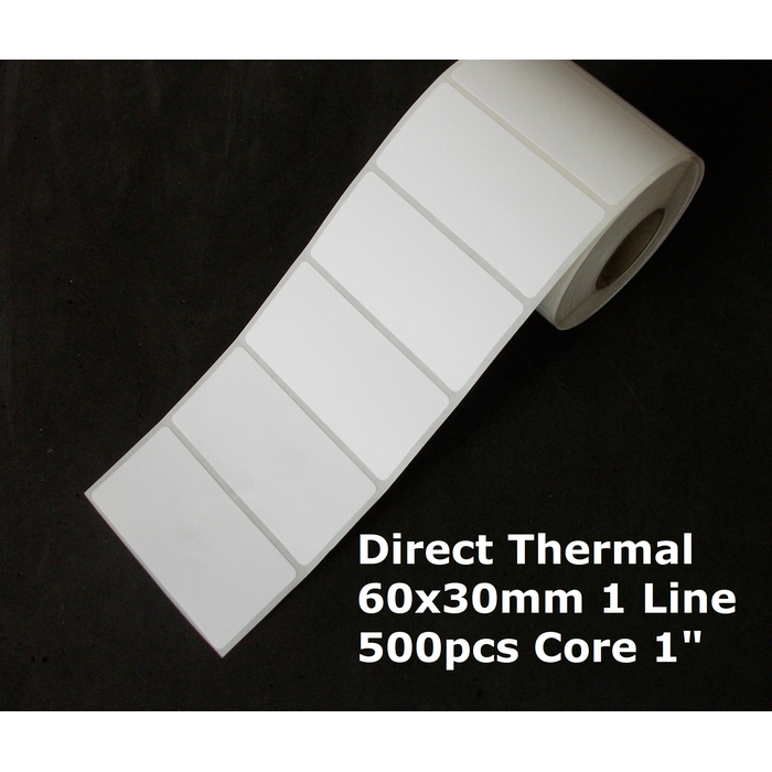 

PROMO Label Barcode Direct Thermal 6 x 3 cm, 500 pcs, xprinter,murah,bagus MURAH
