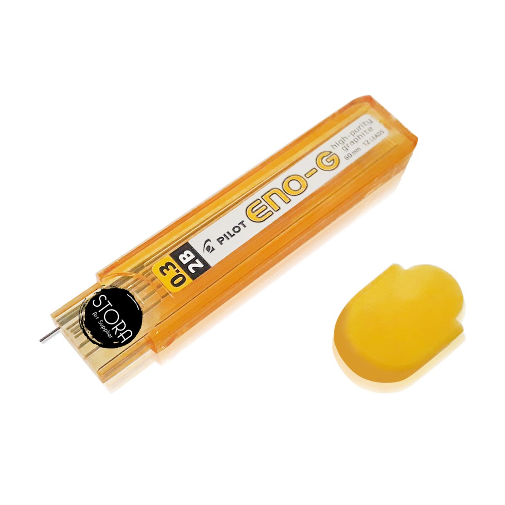 

Pilot ENO-G Pencil Lead 0.3mm 2B atau HB Refill Isi Pensil Mekanik 0.3 mm 03 Mechanical
