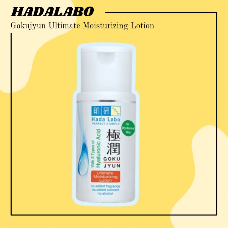HADA LABO GOKUJYUN ULTIMATE MOISTURIZING LOTION / HADALABO TONER