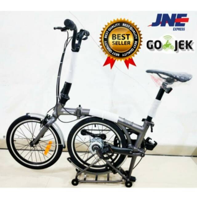 Sepeda Lipat United Trifold - 1S Speed Otomatis Custum