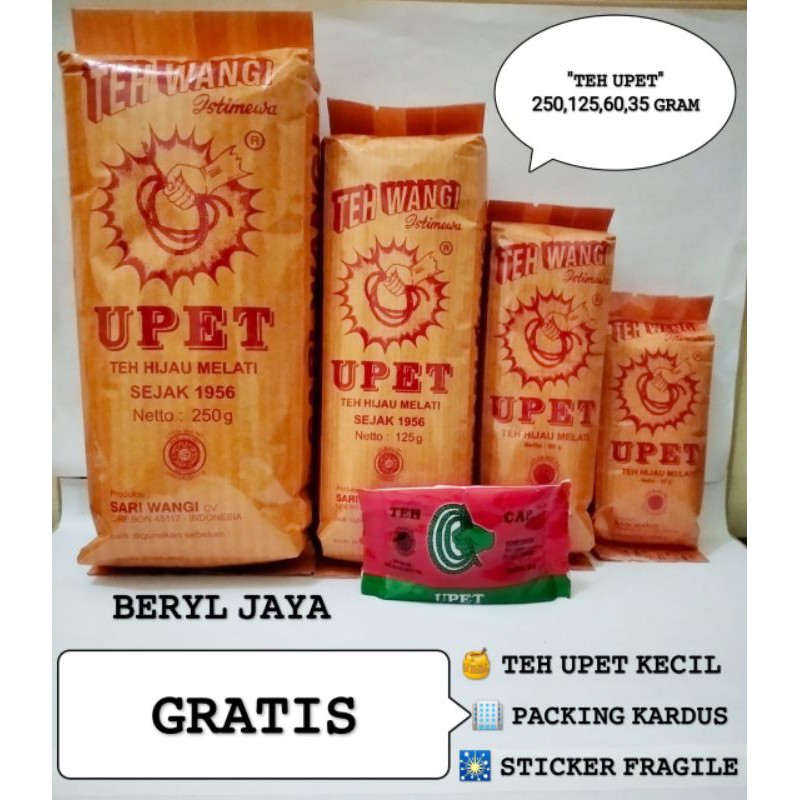 

Teh Upet 60 gram Oleh Oleh Khas Cirebon