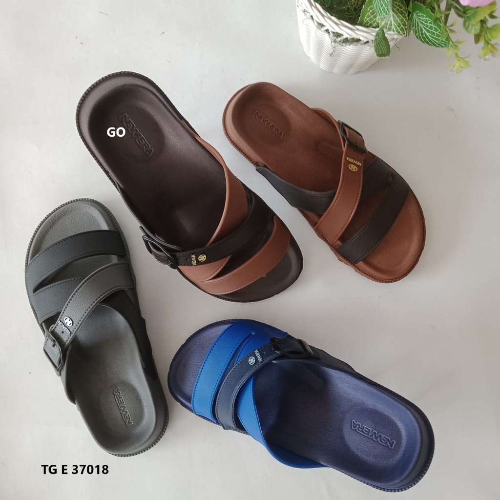 gof NEW ERA TG E 37018 Sandal Selop Karet Pria Wanita Original