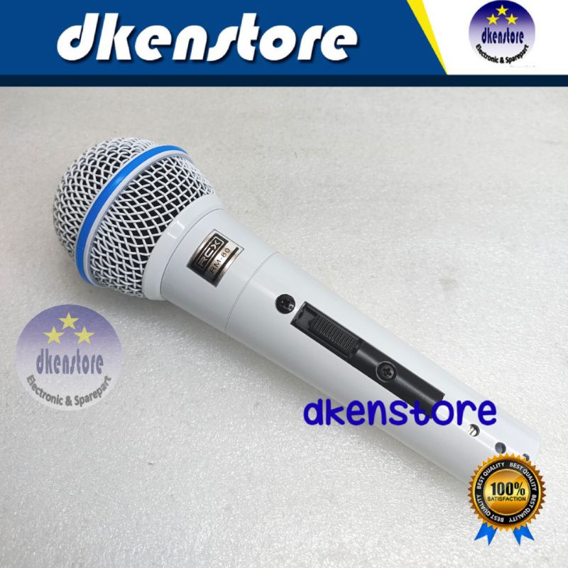 Mic RCX RM80 microphone mik RM 80 Vocal Panggungan