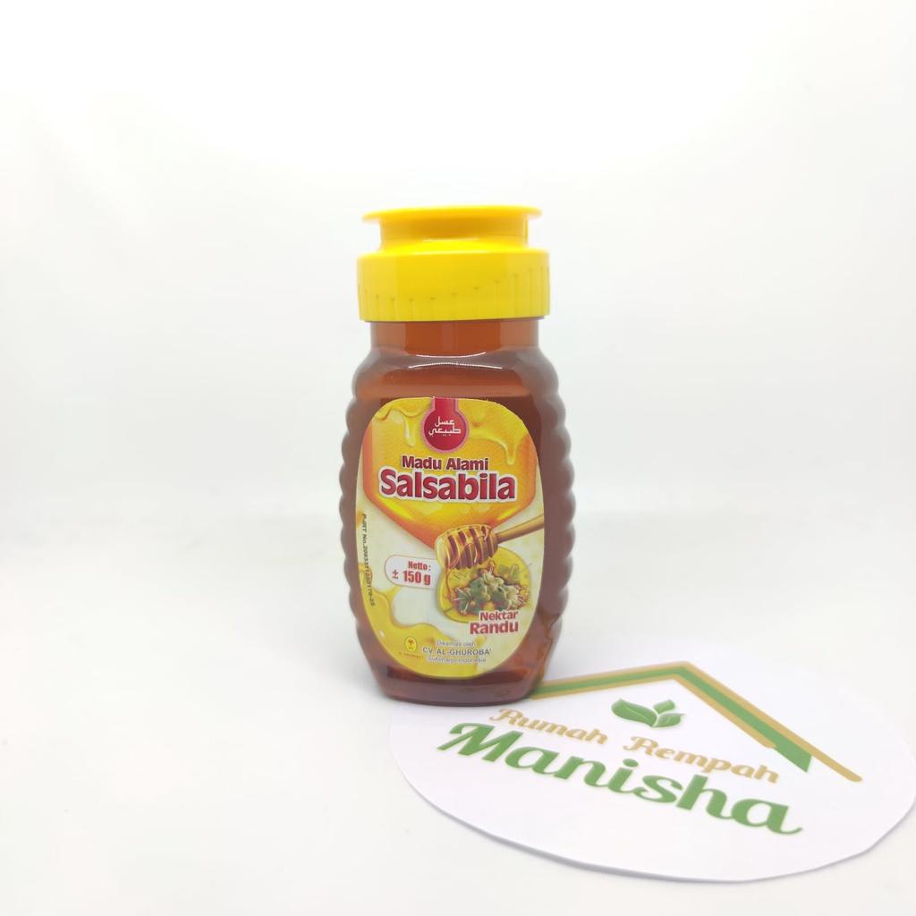 

Madu Alami Salsabila Madu Nektar Randu Al-Ghuroba Fliptop 150gr Berkualitas Best Seller