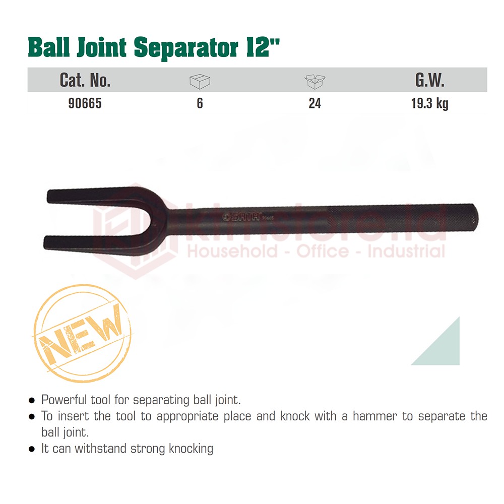 Sata Tools Treker Ball Joint Separator 12 Inch 90665