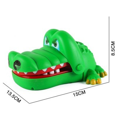 CROCODILE DENTIST GAME MAINAN GIGI BUAYA - Mainan edukasi Buaya Gigit