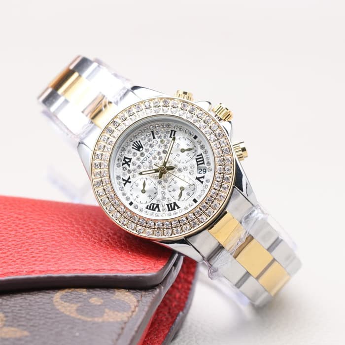 JAM TANGAN MURAH/JAM ORIGINAL/ JAM TANGAN WANITA ROLEX 0074
