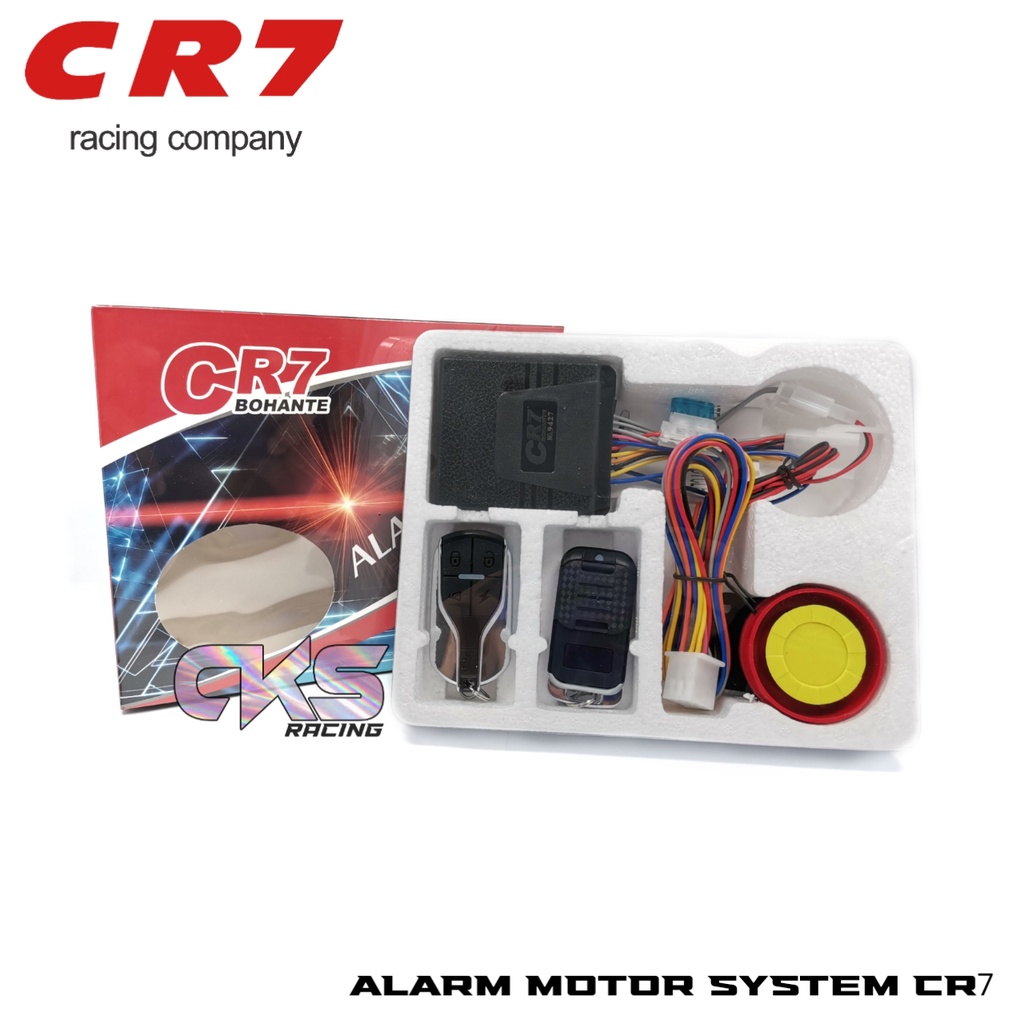 Alarm Motor System CR7 Bohante Fitur Lengkap + Cara Pasang Premium Universal