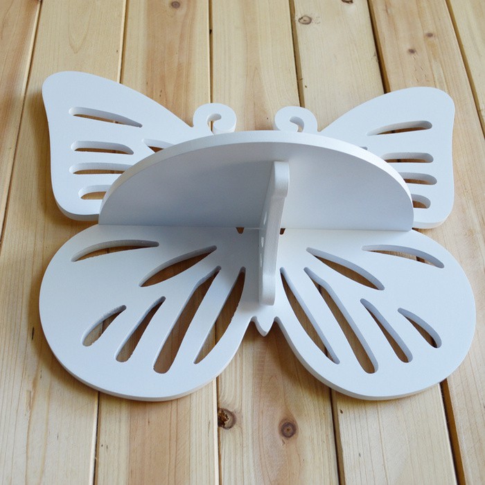 Butterfly Decorative Rack - Rak Kupu - Rak Dinding