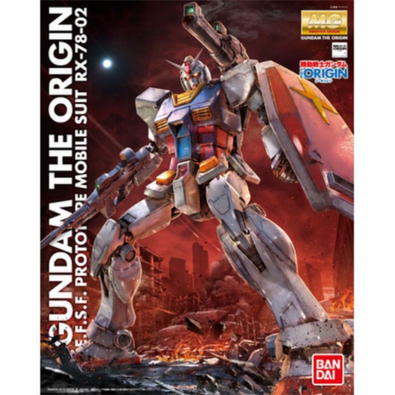 Gundam MG 1/100 Gundam The Origin RX-78-02 Gundam Bandai