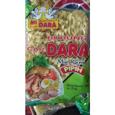 

Mie Burung Dara Pipih 140 gram