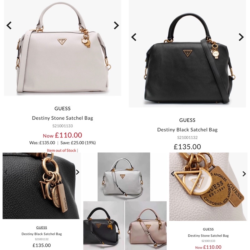 GUESS DESTINY SATCHEL