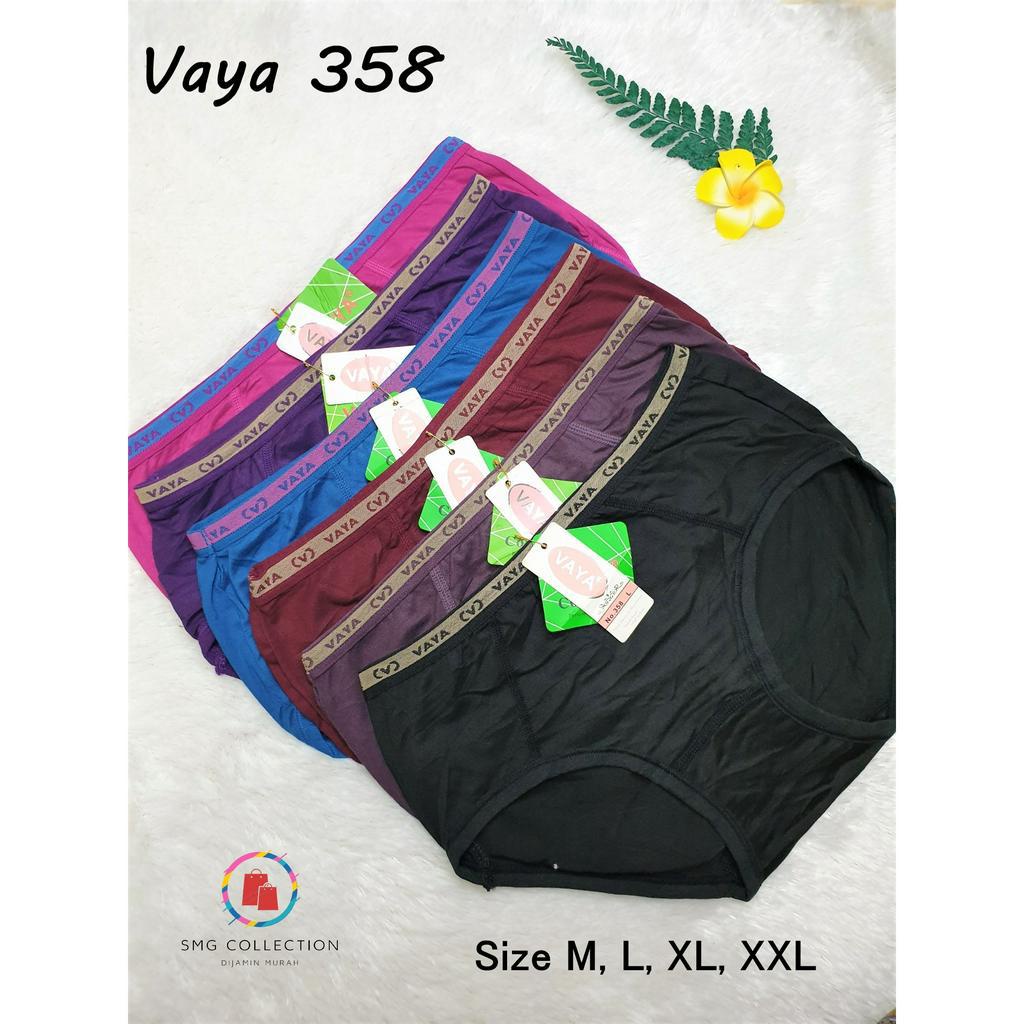 3 Pcs| CD Vaya Art 358 | Celana Dalam Wanita Remaja Dewasa Lusinan Katun Sexy Adem Lembut Murah