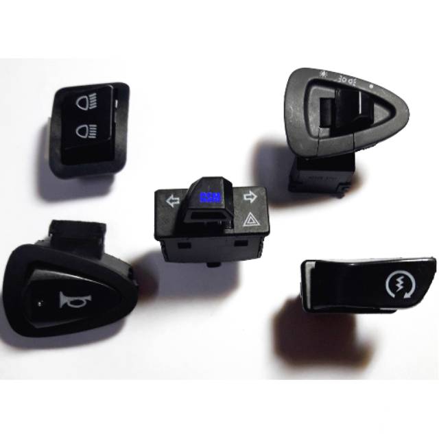 Tombol Saklar Set Hazard Scoopy