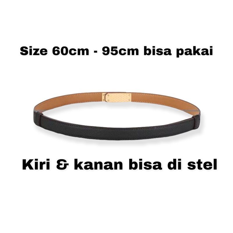 YF KELLY BELT IKAT PINGGANG WANITA KULIT TERMURAH