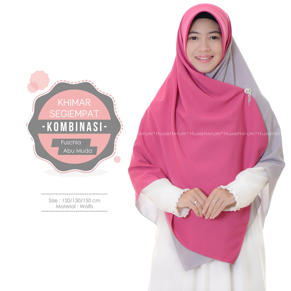 20 Inspirasi Kerudung Fuschia  Skinny Legz