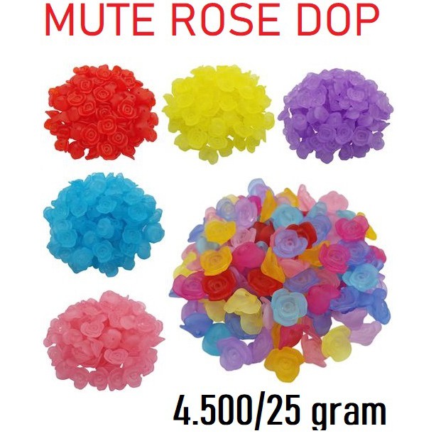 Mote bunga mawar (rose dop )/harga /25 GRAM