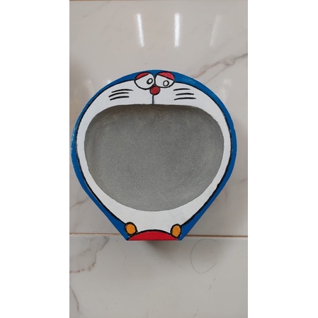 Ulekan karakter doraemon diameter 25cm batu asli