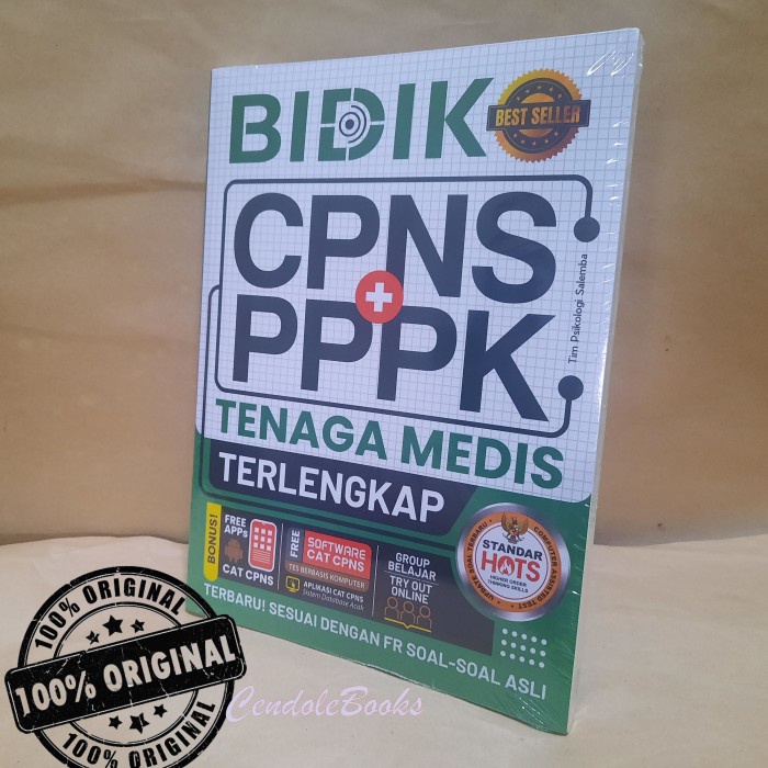 

GRATIS ONGKIR Buku CPNS 2021 - 2022 : BIDIK CPNS + PPPK TENAGA MEDIS TERLENGKAP KPL417