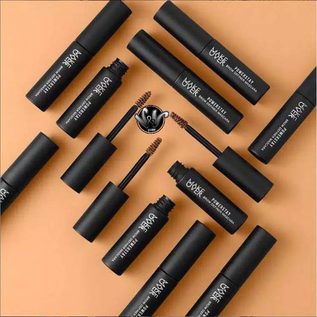 MAKE OVER POWERSTAY BROW DEFINER MASCARA/MAKE OVER/MASKARA/MASCARA/KOSMETIK MATA/MAKE UP/WATERPROOF
