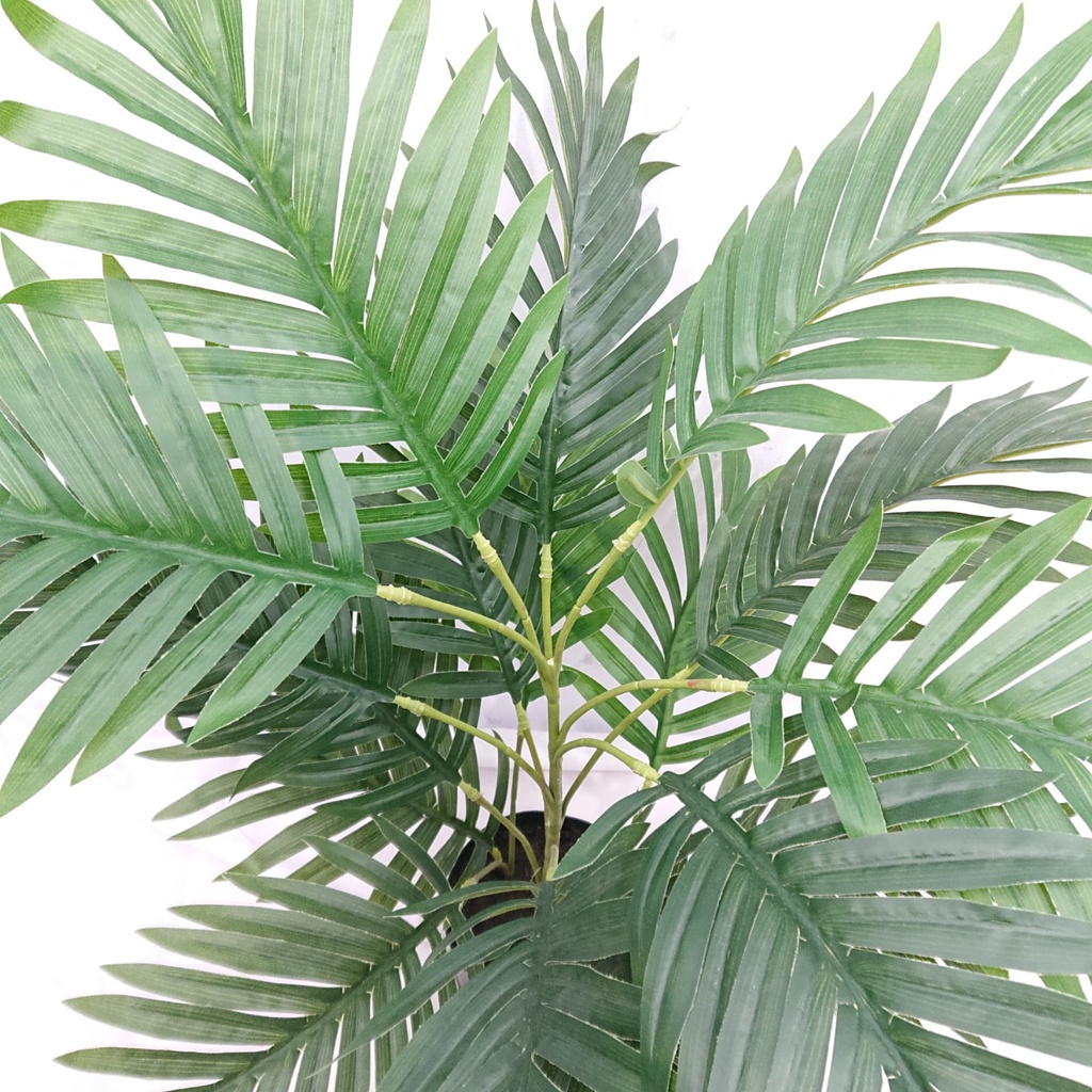 Pohon Palem Artificial Plants Monstera Palm Tree Tanaman Hias Plastik Ornamen Pajangan Dekorasi Rumah Kantor Satu7an PBP74